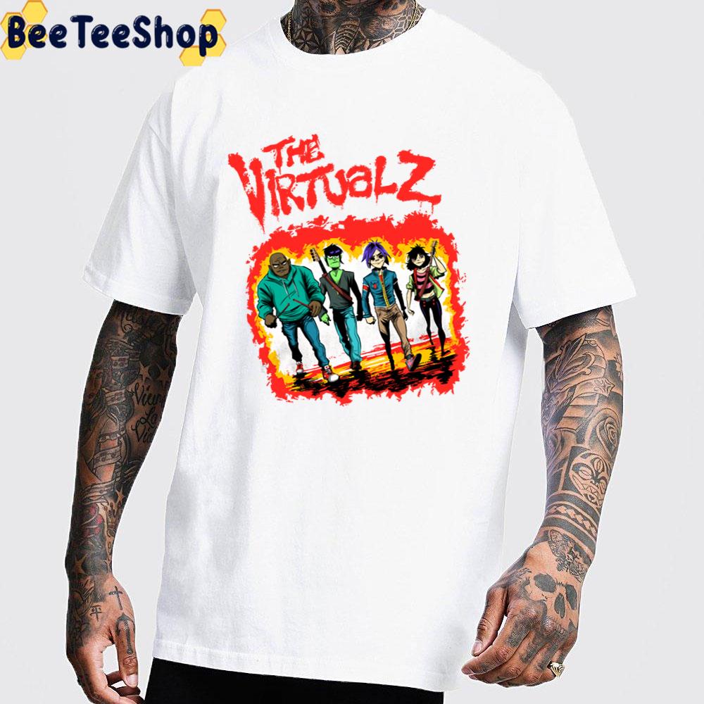 The Virtualz Gorillaz Band Unisex T-Shirt