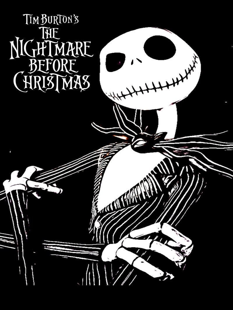 Tim Burton's The Nightmare Before Christmas Movie Halloween Unisex T ...