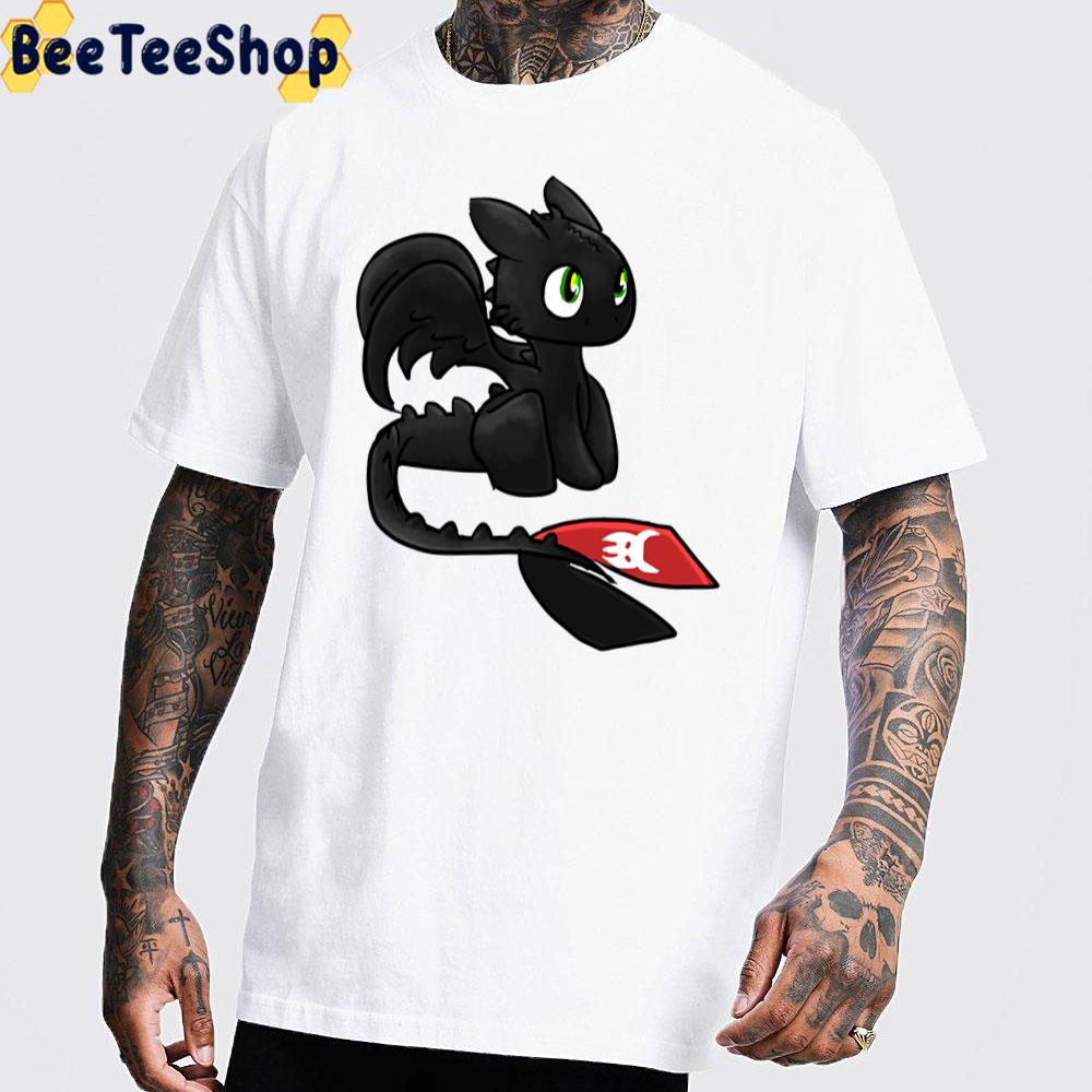 Toothless How To Train Your Dragon Alone Sitting Unisex T-Shirt