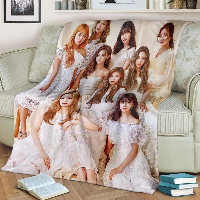 Twice Fleece Blanket Throw Blanket Gift