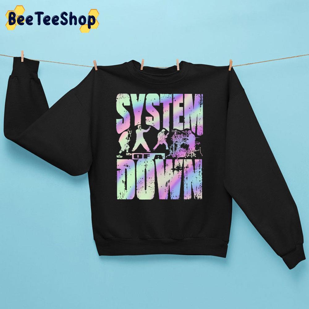 Tye Die Art System Of A Down Band Unisex Sweatshirt