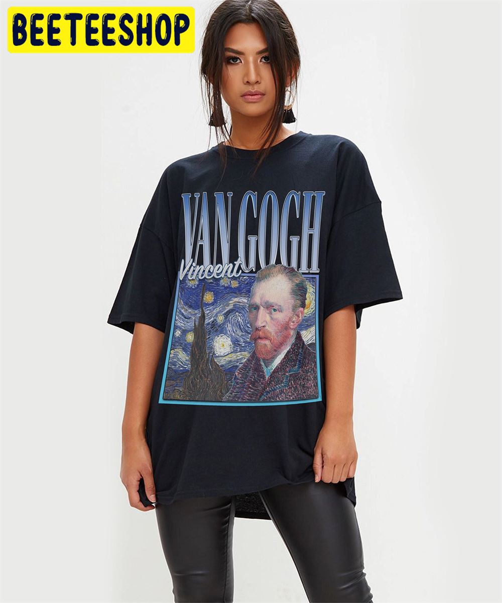 Van Gogh Retro Vintage Art Unisex T-Shirt