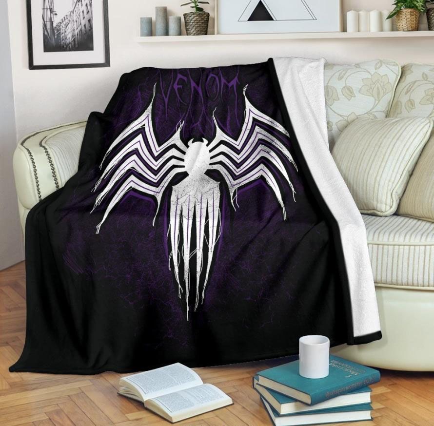 Venom Marvel Best Seller Fleece Blanket Throw Blanket Gift