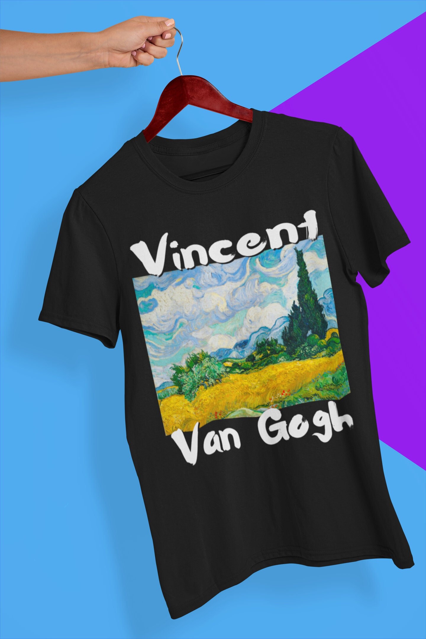 Vincent Van Gogh Art Halloween Unisex T-Shirt