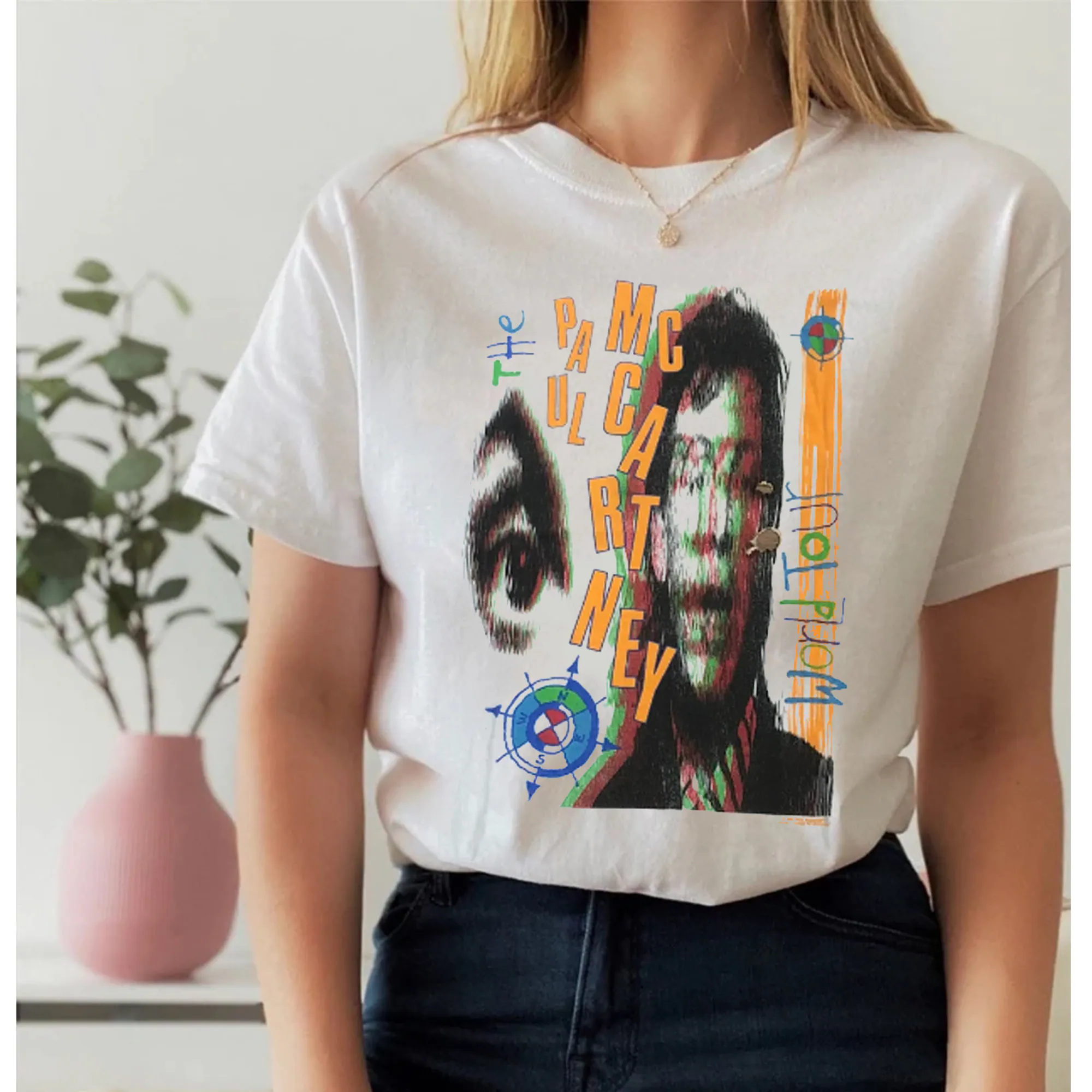 Vintage 80’s Paul Mccartney Unisex T-Shirt