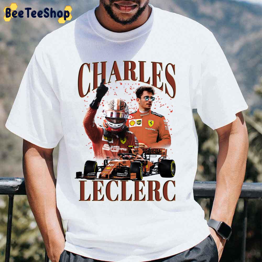 Vintage Art Charles Leclerc Victory Unisex T-Shirt