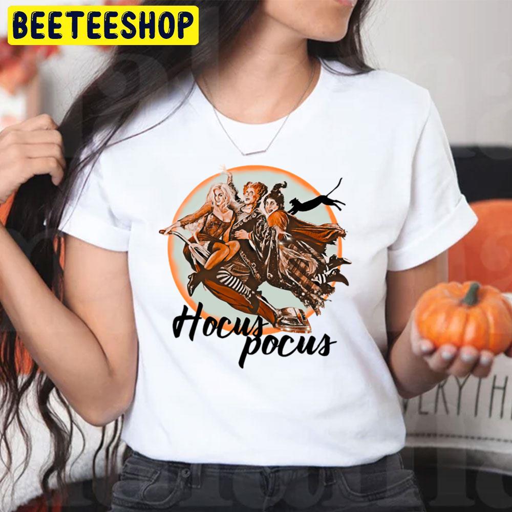 Vintage Art Hocus Pocus Halloween Unisex T-Shirt