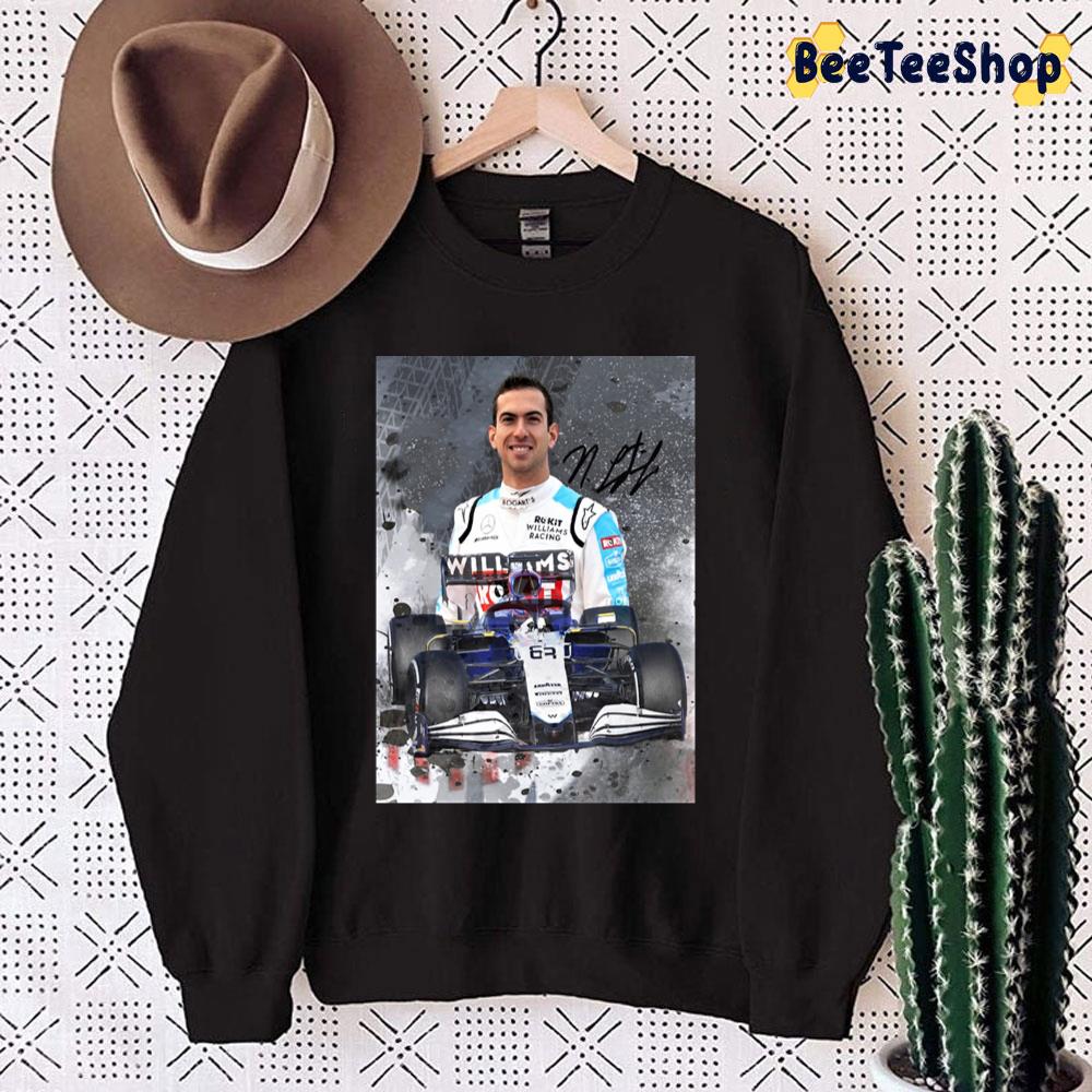 Vintage Art Nicholas Latifi Racer Unisex Sweatshirt