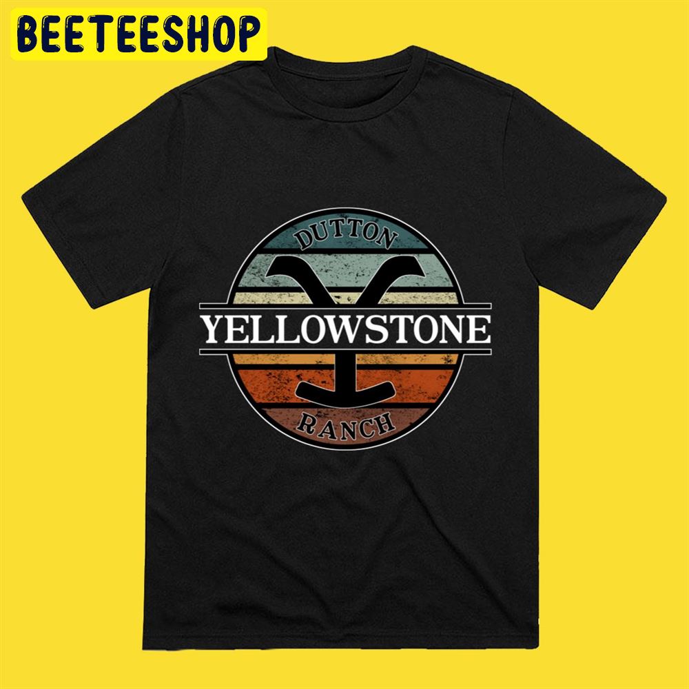 Vintage Art Yellowstone Dutton Ranch Unisex T-Shirt