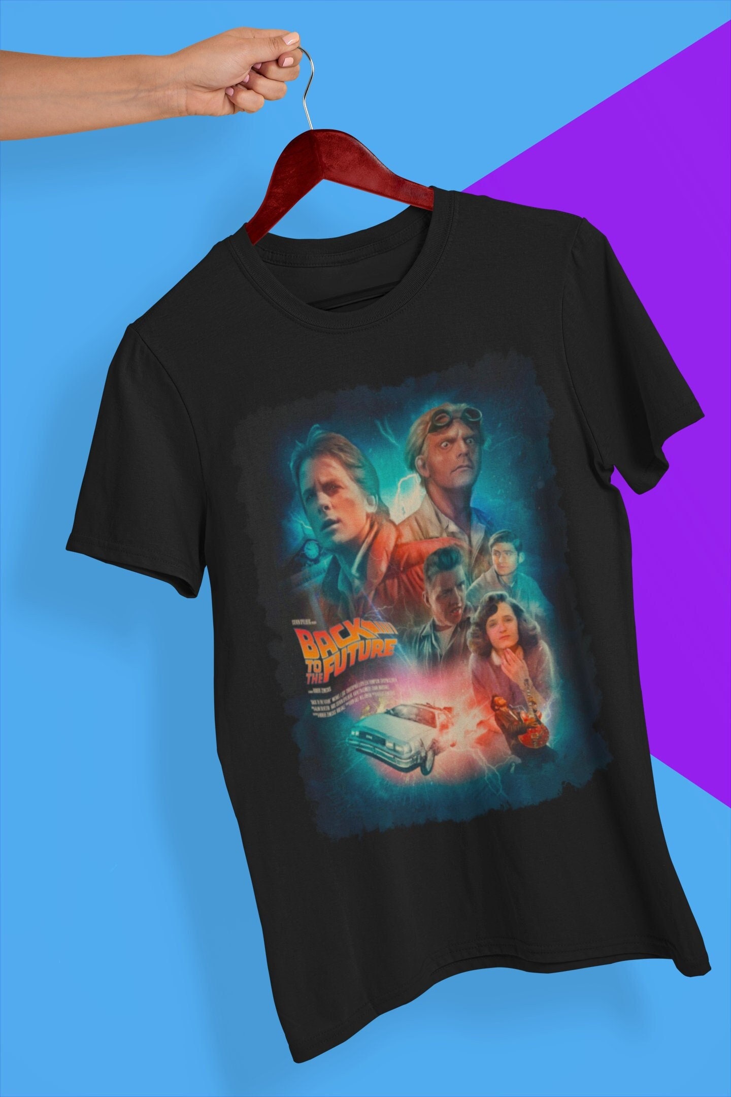 Vintage Back To The Future Halloween Unisex T-Shirt