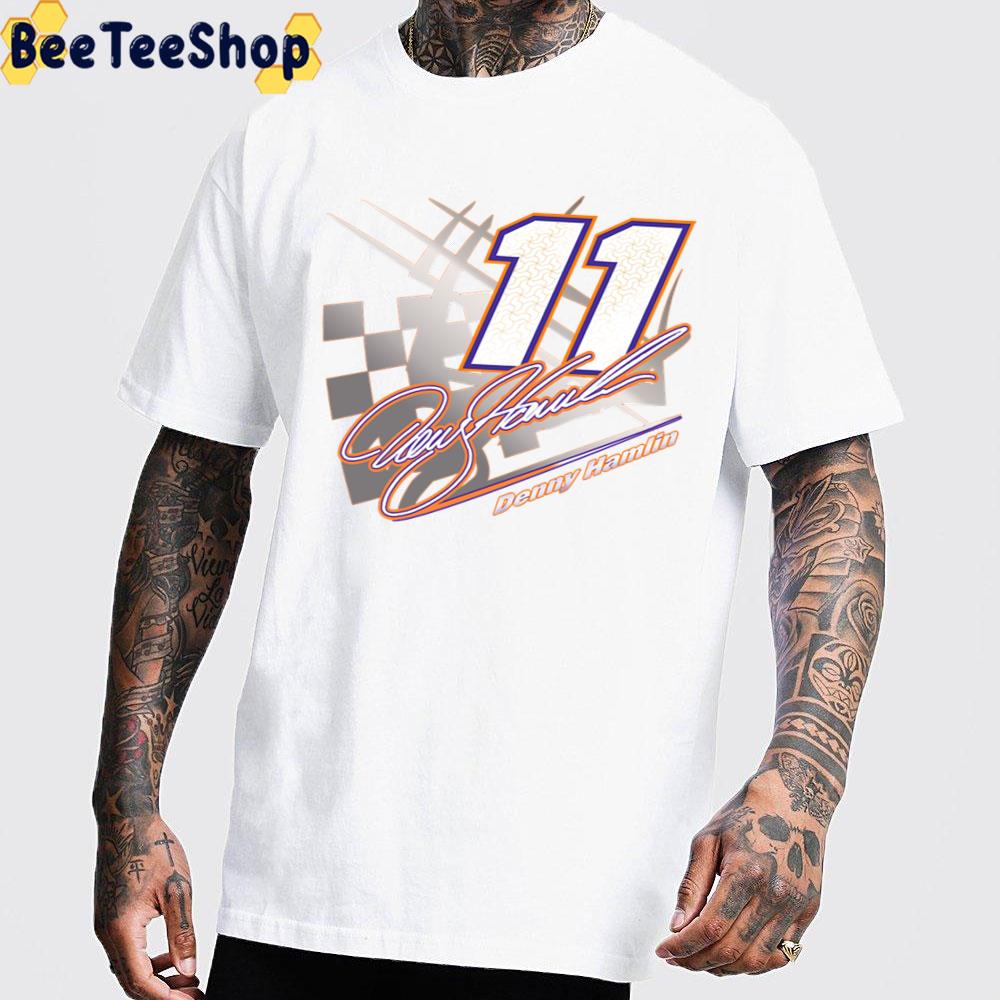 Vintage Denny Hamlin 11 Is An American Professional Racing Driver Unisex T-Shirt