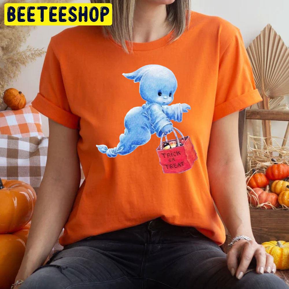 Vintage Ghost Trick ‘r Treat Halloween Unisex T-Shirt