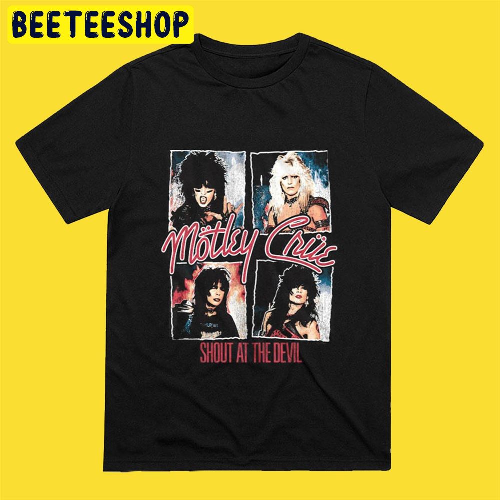 Vintage Motley Crue Shout At The Devil Rock Unisex T-Shirt