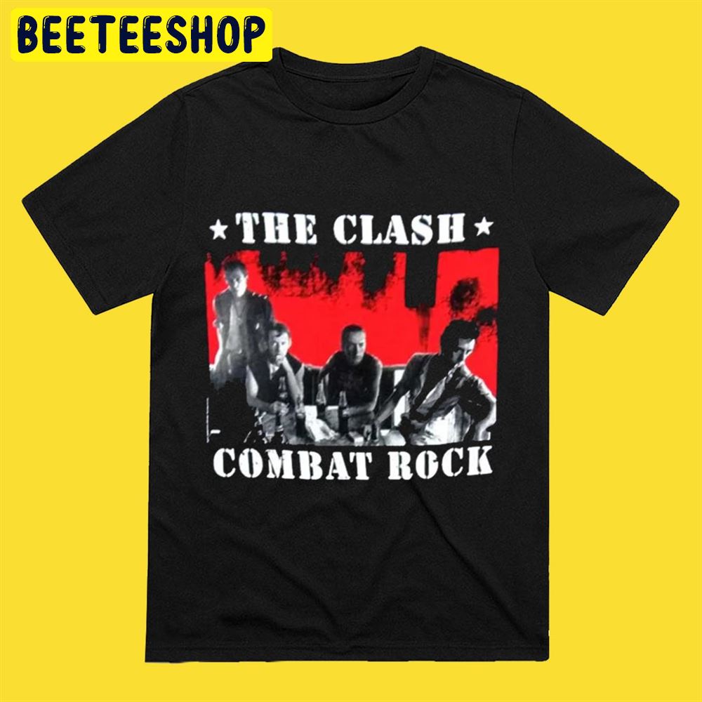 Vintage The Clash Combat Rock Band Unisex T-Shirt