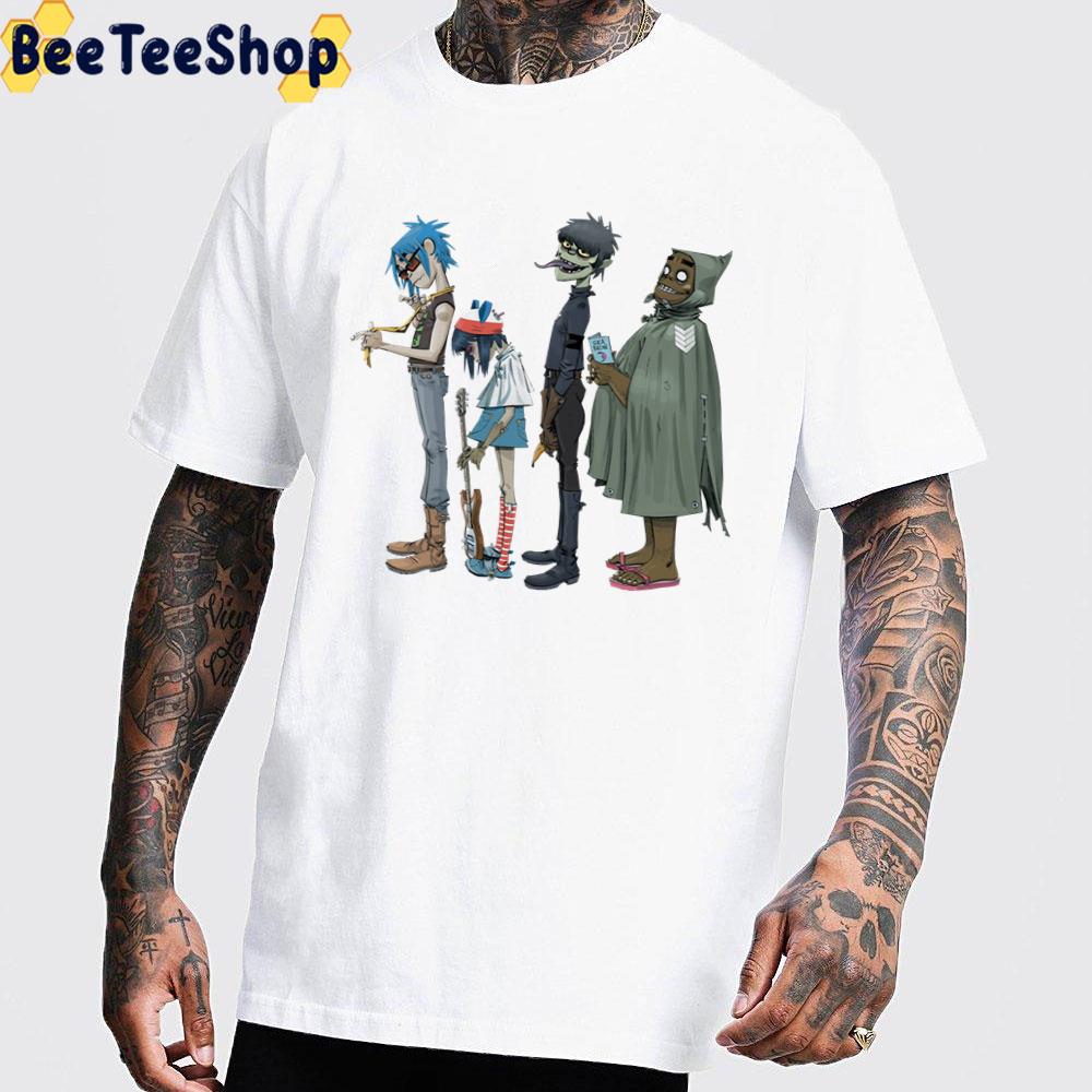 Virtual Gorillaz Band Unisex T-Shirt