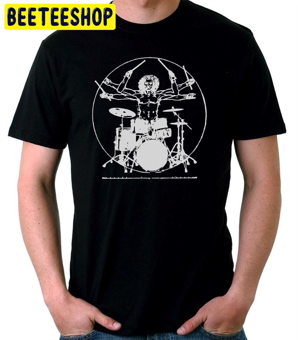 Vitruvio Drummer Unisex T-Shirt