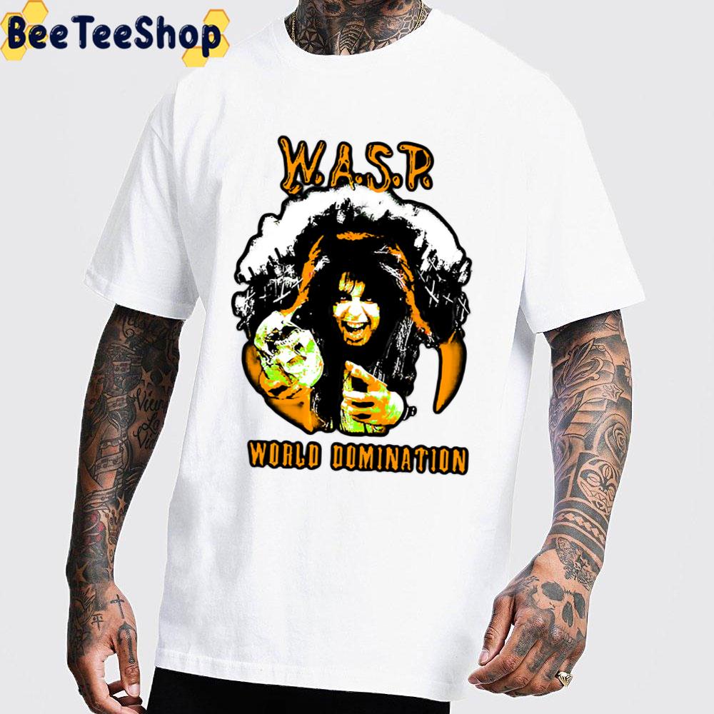 W.A.S.P. World Domination Band Art Unisex T-Shirt