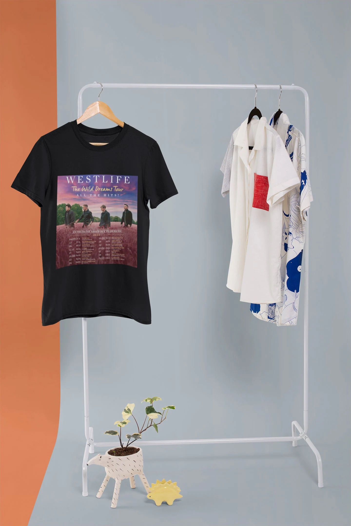 West-Life The Wild Dreams Tour All The Hits 2022 And Date Unisex T-Shirt