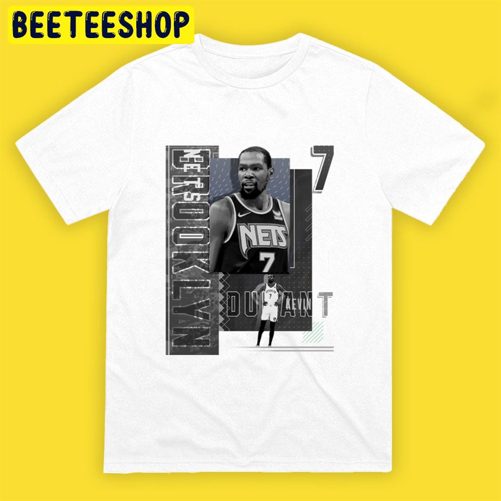 White Black Art Kevin Durant Basketball Paper Unisex T-Shirt