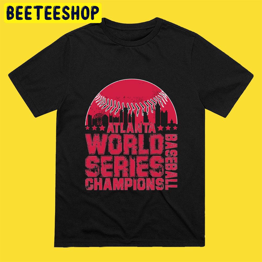 World Series Champions Remix Atlanta Braves Baseball Unisex T-Shirt