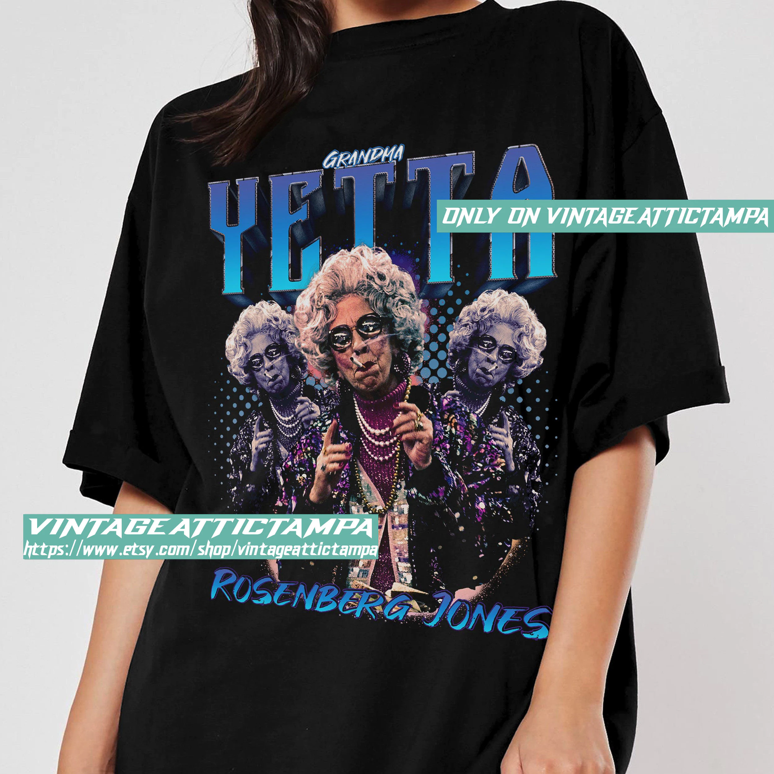 Yetta Rosenberg Jones Grandma Yetta Vintage Unisex T-Shirt