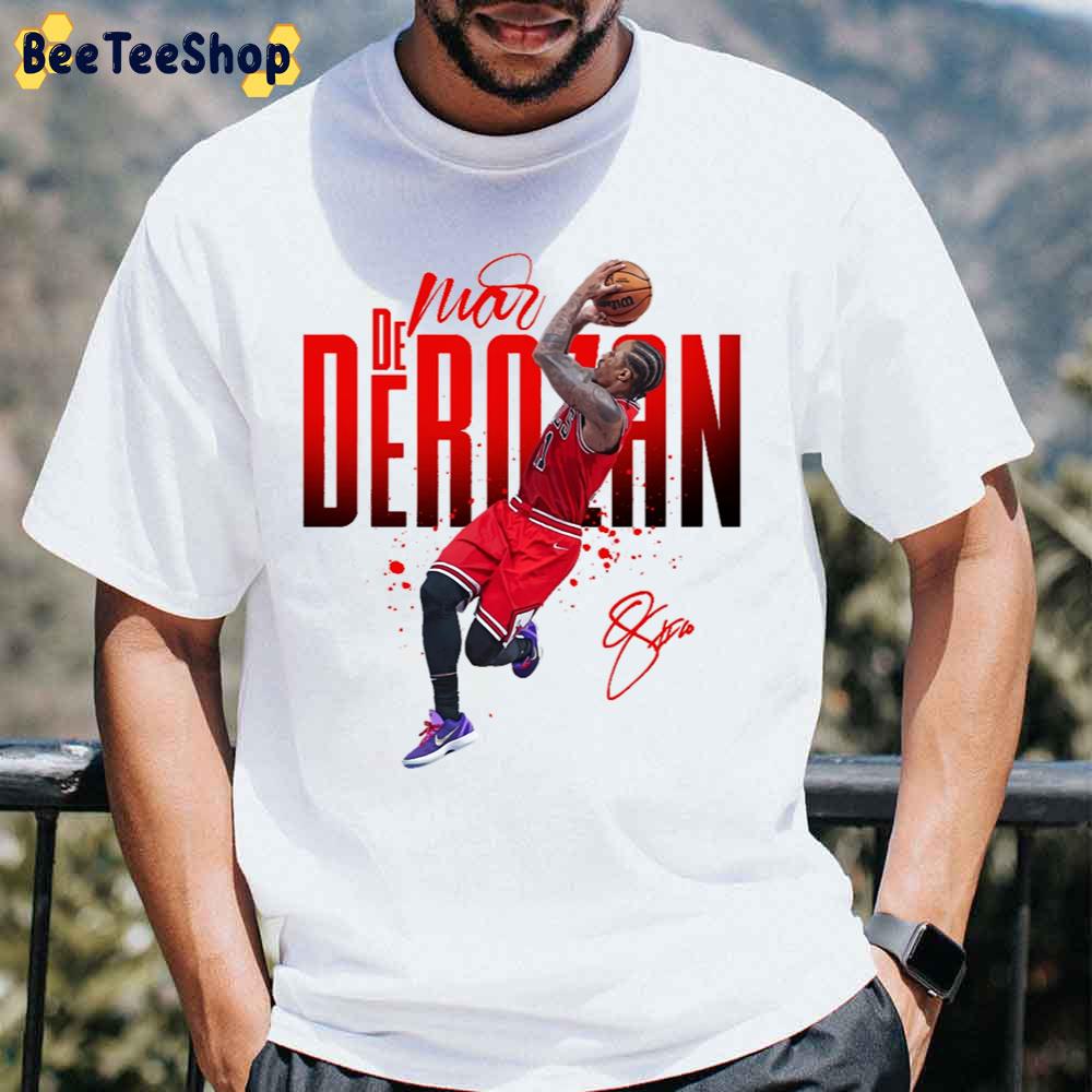 Zach Lavine Demar Derozan Signature Basketbal Unisex T-Shirt