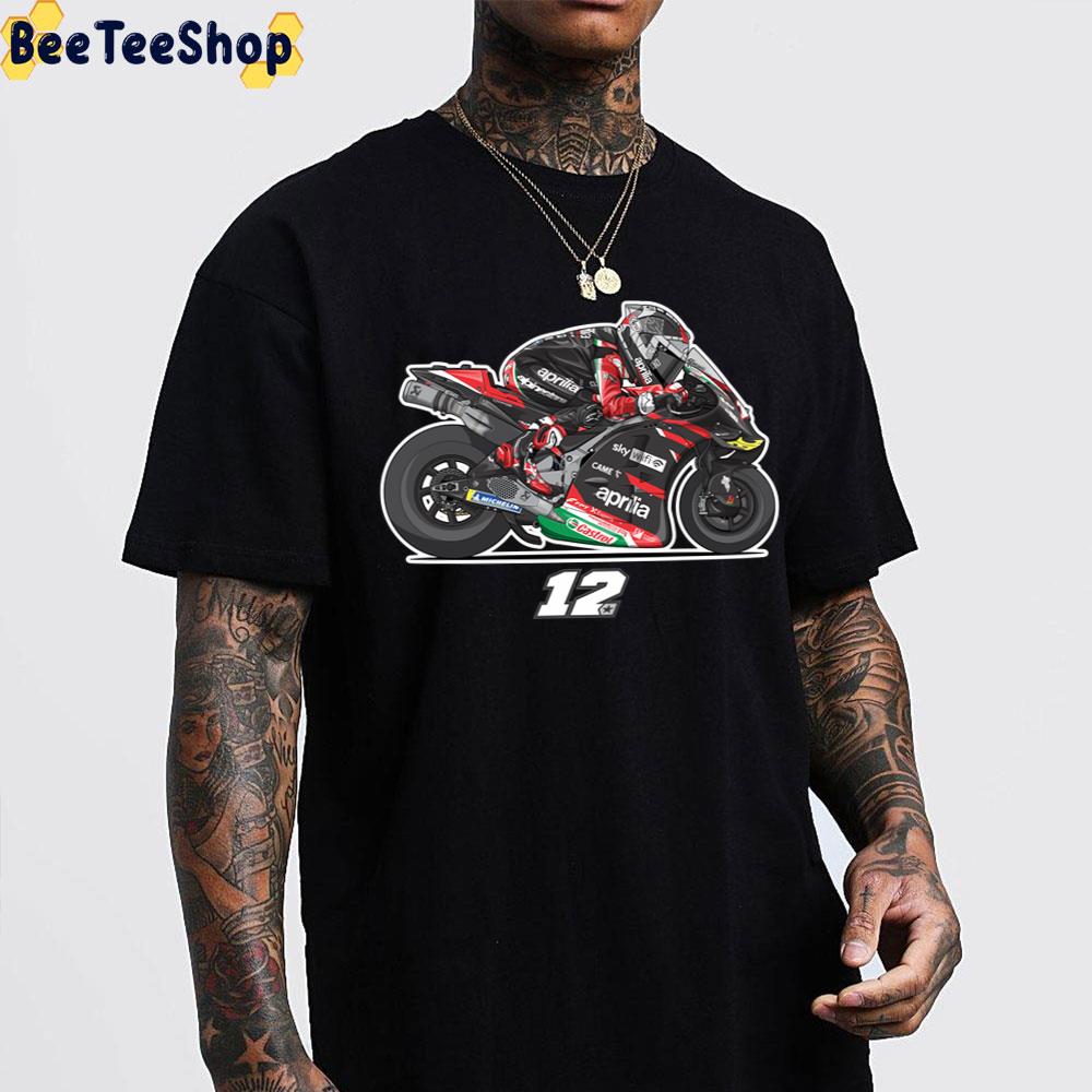 12 Maverick Vinales Moto Racing Unisex T-Shirt