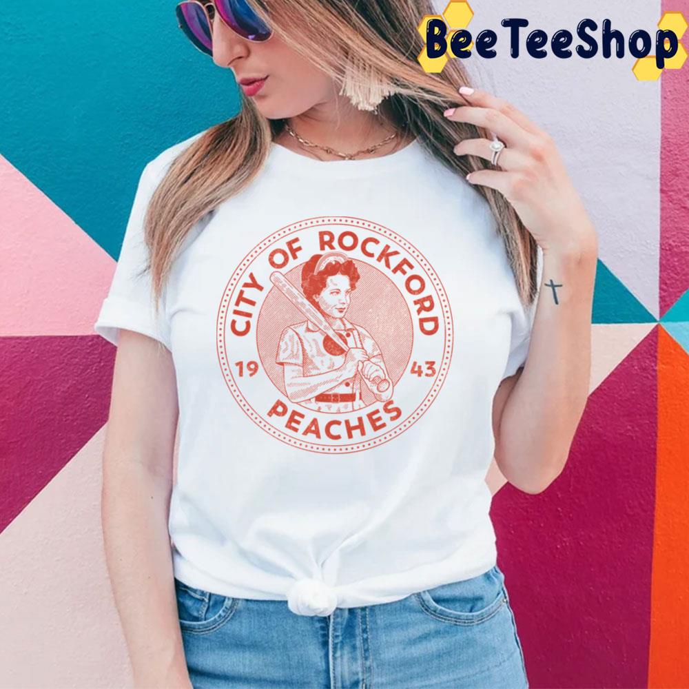 1943 City Of Rockford Peaches Retro Trending Unisex T-Shirt