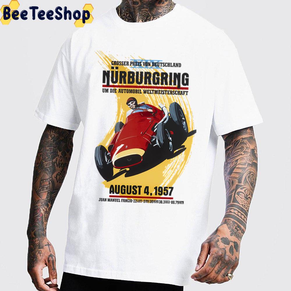 1954 Juan Manuel Fangio Record Racing Unisex T-Shirt