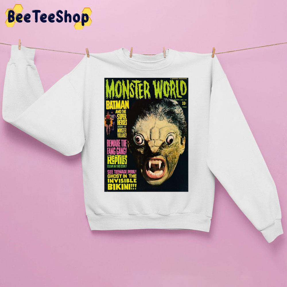 80s Art Monsters Of The World Halloween Movie Trending Unisex Sweatshirt