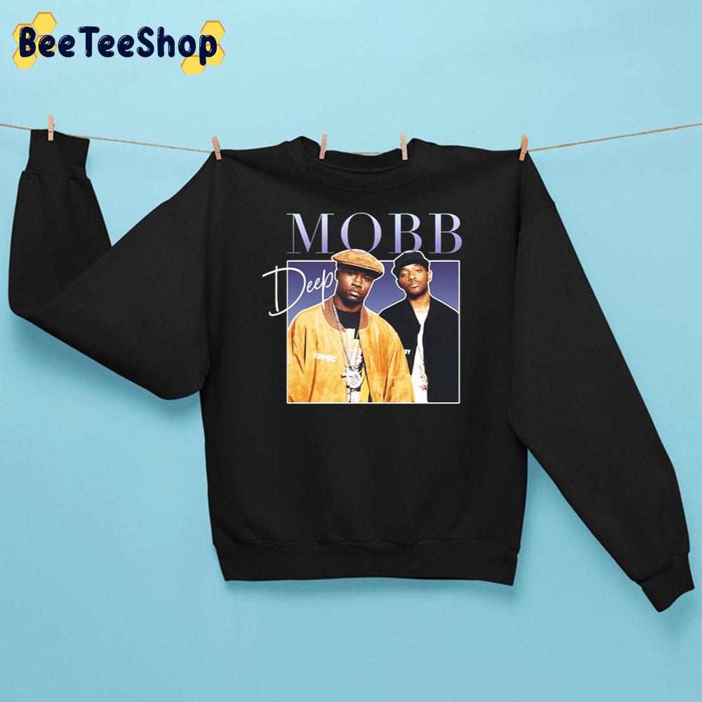 80s Vintage Art Hip Hop Duo Mobb Band Unisex Sweatshirt