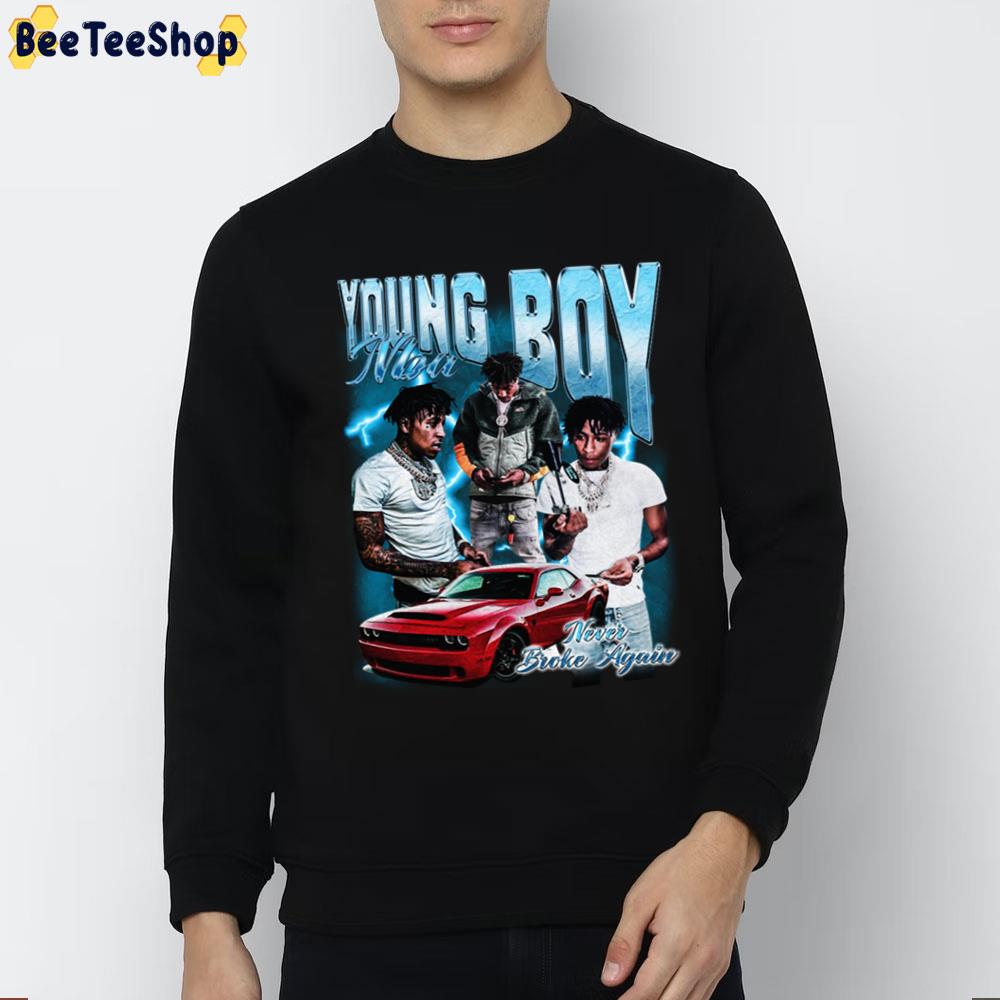 NBA youngboy never broke again Hip Hop Vintage Bootleg Retro 90s Rap Tee T- shirt Essential T-Shirt for Sale by jat1nim6