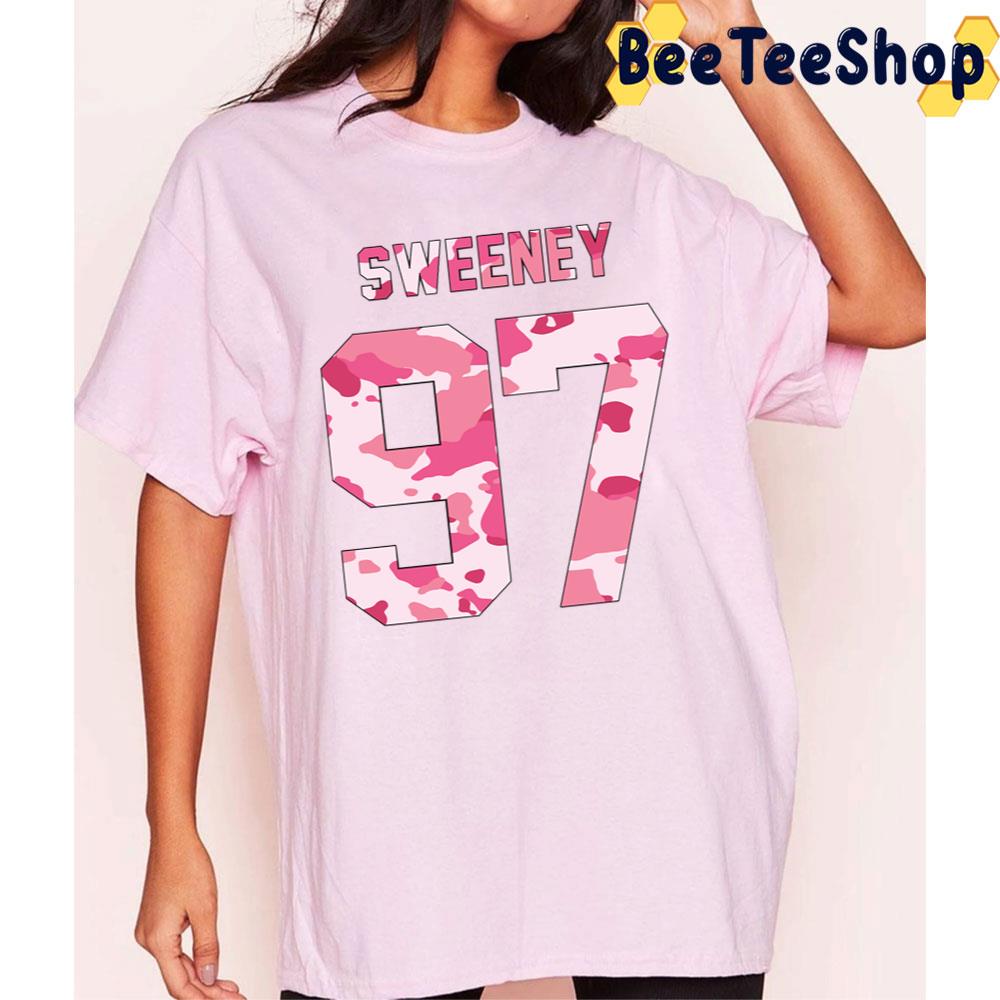 97 Sydney Sweeney Pink Camo Unisex T-Shirt