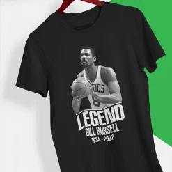 Bill Russell Legend 1934 2022 Unisex T-Shirt