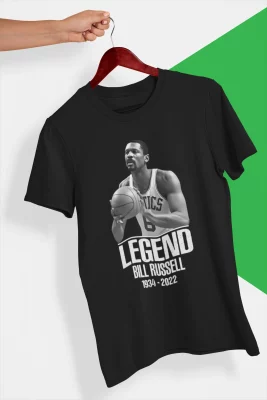 Bill Russell Legend 1934 2022 Unisex T-Shirt