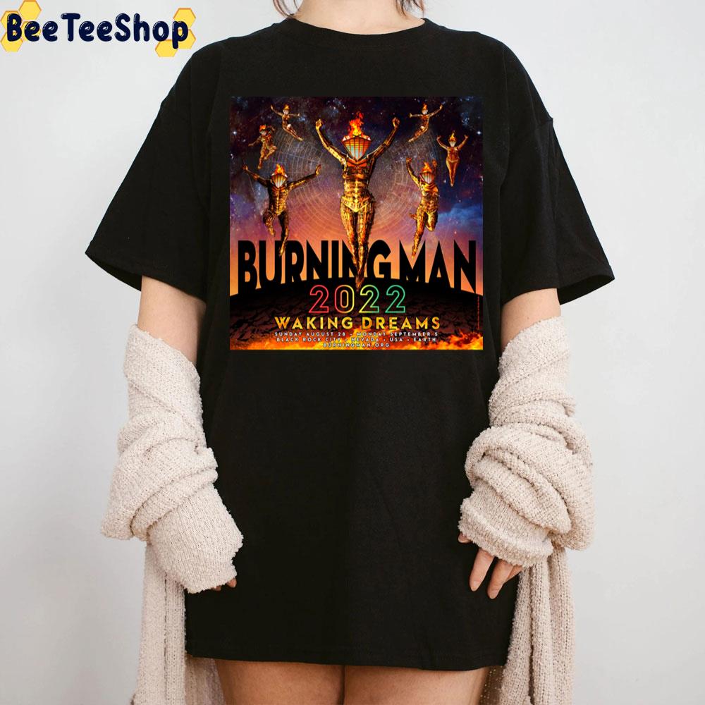 Burning Man 2022 Waking Dreams Unisex T-Shirt