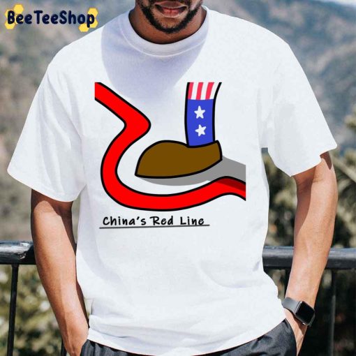 China’s Red Line Trending 2022 Unisex T-Shirt