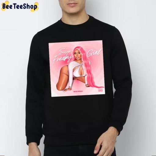 Digital Art Super Freaky Girl Nicki Minaj New Album 2022 Trending Unisex T-Shirt