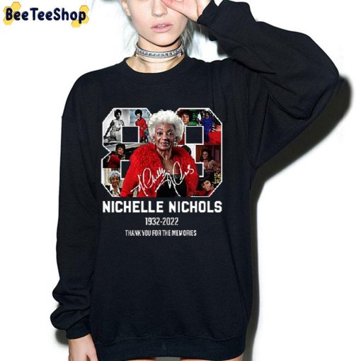 Nichelle Nichols 1932 2022 Thank You For The Memories Unisex T-Shirt