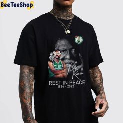 Rest In Peace 1934 2022 Bill Russell Basketball Player Unisex T-Shirt