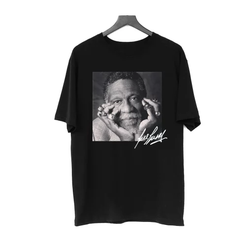 Rip Bill Russell Signature Basketball Player Unisex T-Shirt