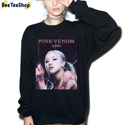 Rose Black Pink Pink Venom Trending 2022 Unisex T-Shirt