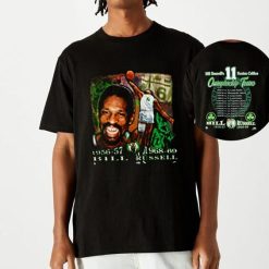 Vintage RIP Bill Russell 90s Basketball Pro Player Unisex T-Shirt