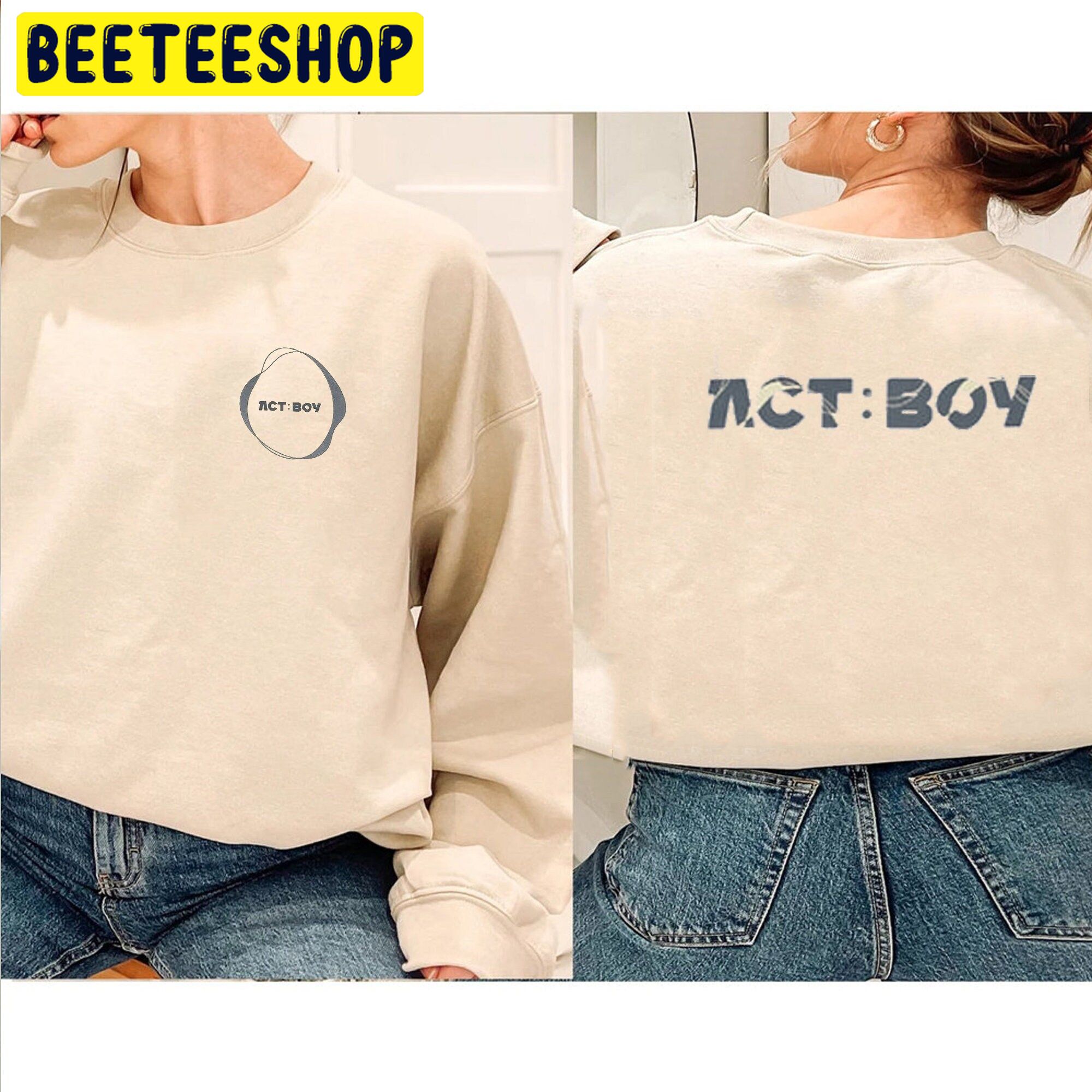 Act Boy Concert 2022 Txt World Tour Double Sided Unsiex Sweatshirt