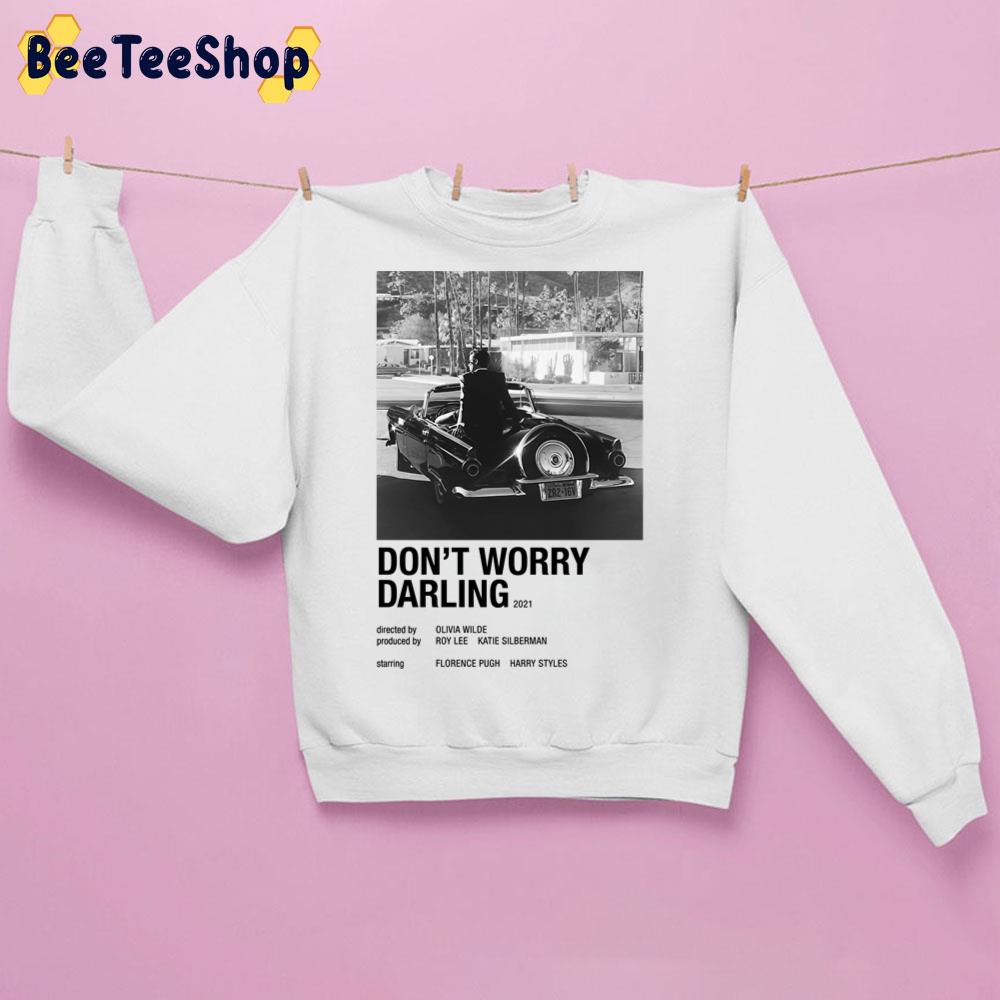 Aesthetic Minimalist Film Don’t Worry Darling 2021 With Vintage Retro Unisex Sweatshirt