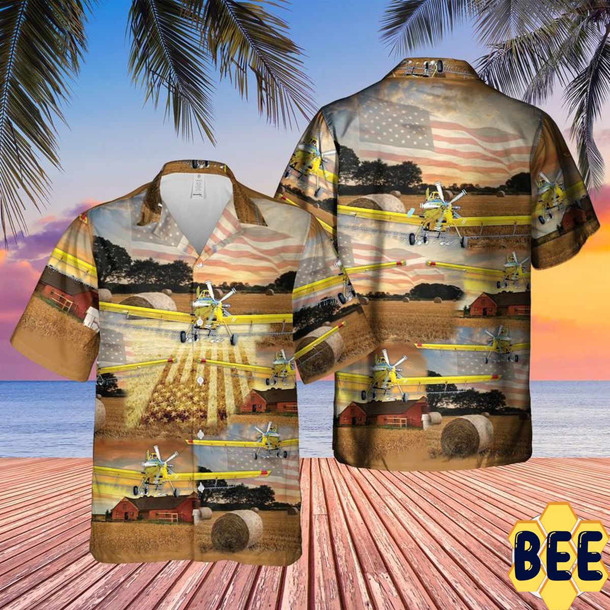 Agricultural Aircraft Trending Hawaiian Shirt
