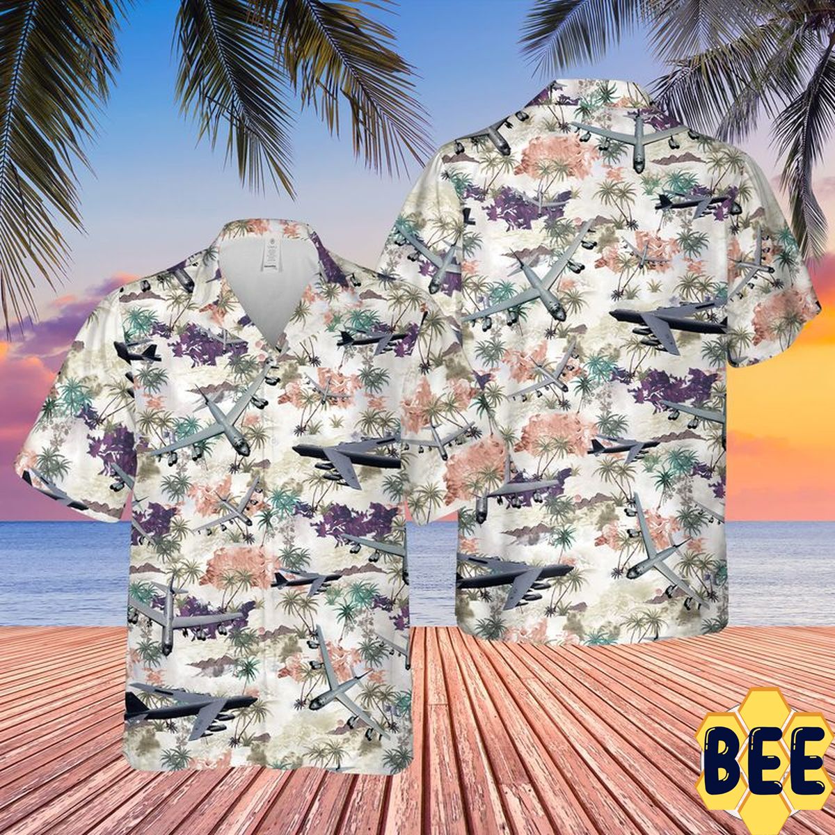 Air Force Boeing B-52 Stratofortress Trending Hawaiian Shirt