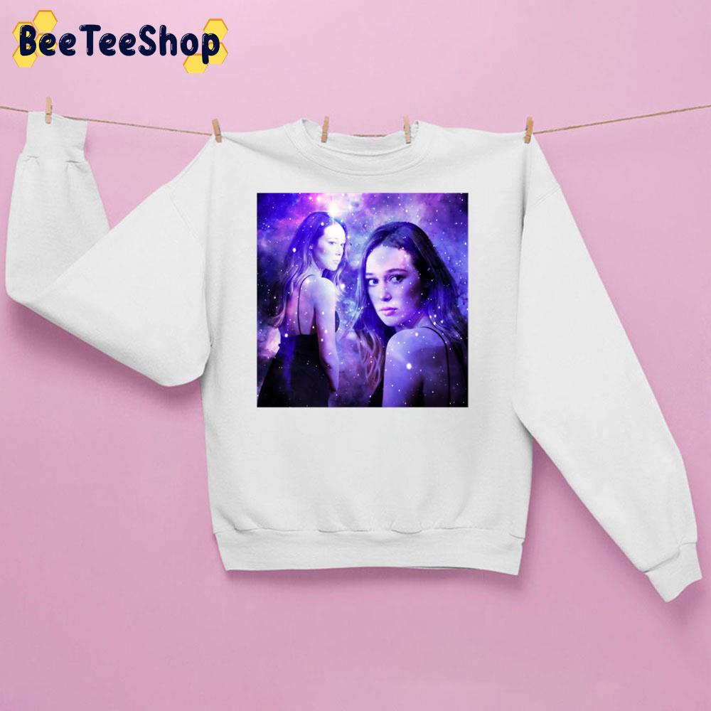 Alycia Debnam Galaxy Art Unisex Sweatshirt