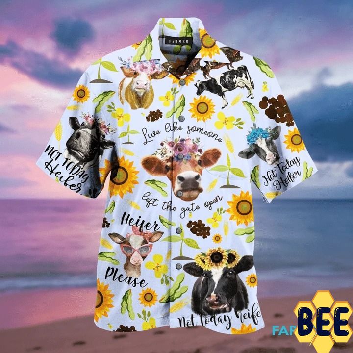 Amazing Farm Heifer Lover Trending Hawaiian Shirt