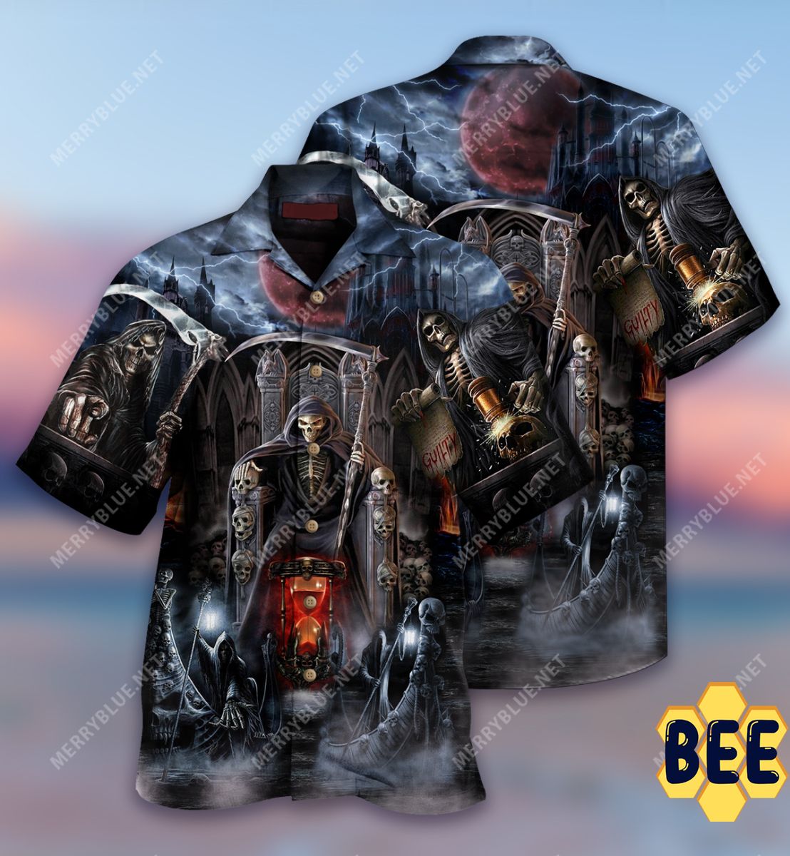 And Death Will Have His Day Trending Hawaiian Shirt